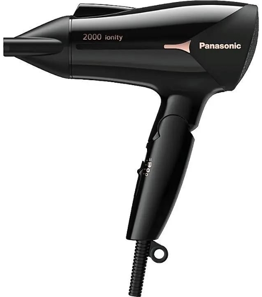 Фен Panasonic EH-NE66-K865 черный, 2000 Вт, ионизация, компактный