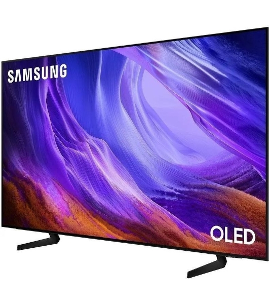 Телевизор SAMSUNG QE55S85HAEXPY, 55', черный графит, OLED, 4K Ultra HD, 120Hz, Tizen