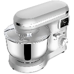 Планетарный миксер BQ MX640 White. Максимальная мощность 1600 Вт/Чаша из нержавеющей стали 6 л/Функция ферментации/Подогрев чаши до 40'C/Электронное управление/Металлические насадки в комплекте/Металлические шестерни/Двойная защита: от перегрева, от перегрузки/Защтная крышка от брызг/LED подсветка/Длина сетевого шнура 1 м', фото11