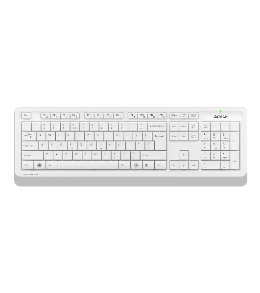 Комплект клавиатура+мышь A4Tech FStyler FG1010S беспроводной, USB, 2000 DPI, белый/серый