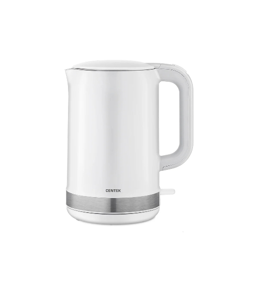 Чайник электрический Centek CT-1010 белый, 2200 Вт, 1.5 л
