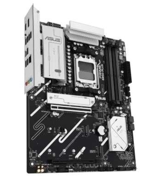 Материнская плата ASUS PRIME B850-PLUS, AM5, AMD B850, 4xDDR5, 4xSATA, 3xM.2, 1xPCIe 5.0 x16, 1xPCIe 4.0 x16, 1xDP, 1xHDMI, 1x2.5Gb LAN, 4xUSB-A 10Gbps, 1xUSB-C 10Gbps, 2xUSB-A 5Gbps, 2xUSB-A 2.0, 3x3.5 мм, 7.1, ATX