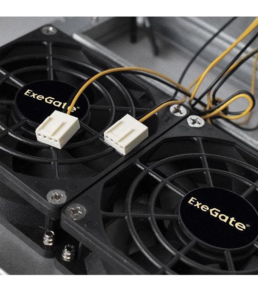 Серверный корпус ExeGate Pro 4U650-010/4U4139L RM 19', высота 4U, глубина 650, БП 1100ADS, USB