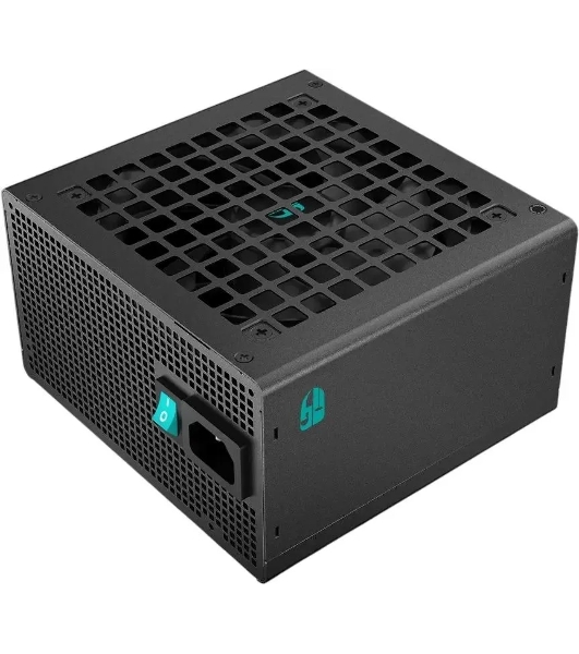 Блок питания Deepcool/GamerStorm PQ650G (ATX 3.1, 650W, Full Cable Management, PWM 120мм fan, 80 PLUS GOLD, Active PFC + Half Bridge + DC/DC, Full Japanese Capasitors, Gen5 PCIe) RET
