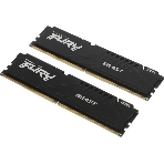 Оперативная память Kingston Fury Beast, DDR5, 32Gb (2x16Gb), 6400MHz, CL32, DIMM, с радиатором, черный, фото7