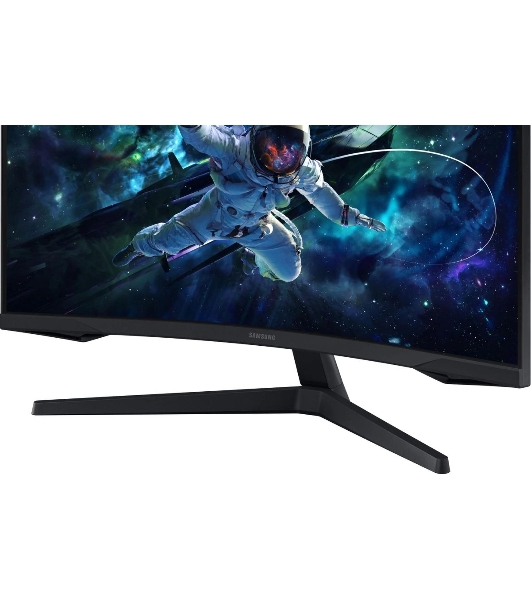 Монитор 32' Samsung S32CG550EI VA 2560x1440, 165 Гц, 1 мс, 16:9, 300 кд/м2, 1xHDMI, 1хDP, изогнутый, черный