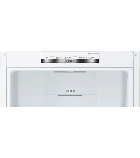 Холодильник Bosch KGN39UW30U белый двухкамерный 279/87л морозилка снизу, No Frost