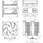 Устройство охлаждения(кулер) ID-Cooling Frozn A620 ARGb черный 120мм алюминий+медь 2000rpm 30db 4-pin 270W 154мм, фото9