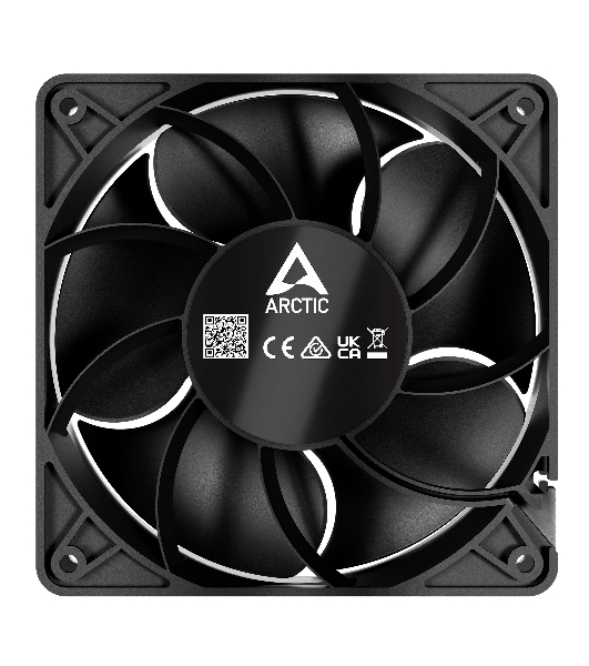 Комплект вентиляторов для корпуса Arctic S12038-4K 3 Pack черный, 120 мм, 4000 об/мин, 4 pin