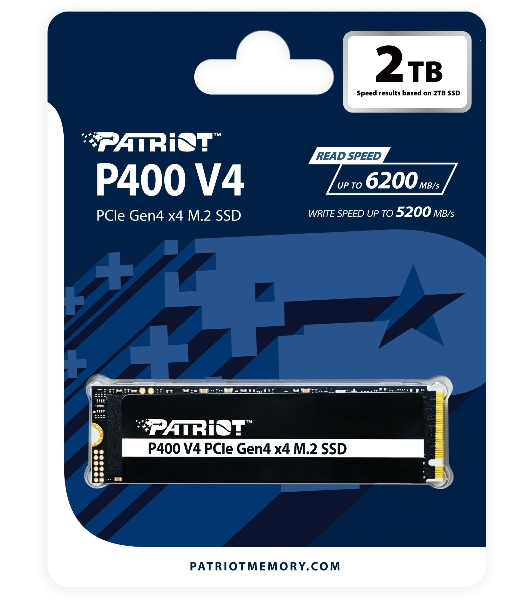 Накопитель SSD Patriot M.2 2280 2Tb P400VP2TbM28H