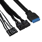 Компьютерный корпус ExeGate EX278393RUS Miditower ExeGate CP-603 Black, ATX, (CP500W, 80мм), 2хUSB+2хUSB 3.0, Audio, фото4