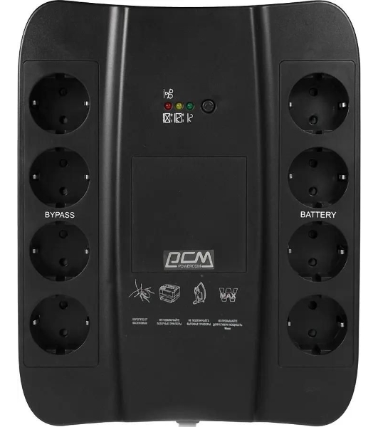 Источник бесперебойного питания Powercom Spider SPD-850U 510Вт 850ВА черный