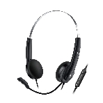 Гарнитура Genius HS-220U черный, проводная, фото5