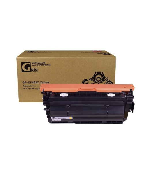 Картридж лазерный GalaPrint GP-CF462X желтый (22000 стр) для HP Color LaserJet M652/M653