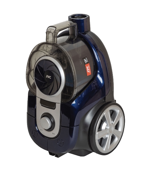 Пылесос JVC JH-VC430 синий, 360/2100 Вт, уборка сухая, пылесборник контейнер, 2.5 л