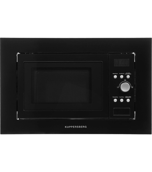 Встраиваемая микроволновая печь Kuppersberg HMW 615 B 18 л, 700 Вт, 8 программ, черный