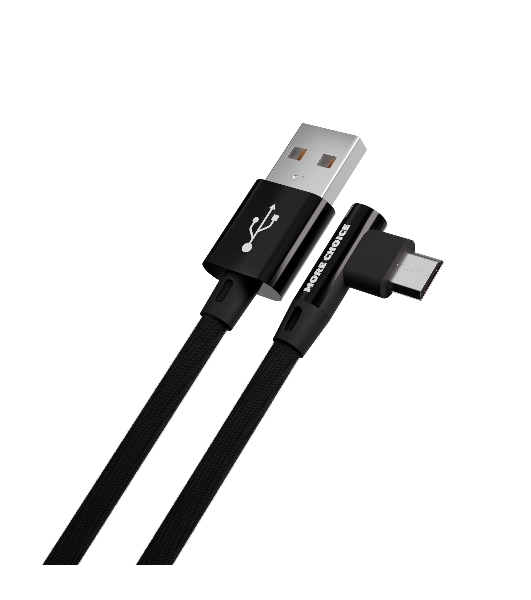 Кабель MORE CHOICE (4627151196947) K27m USB 2.1A microUSB черный - 1,0m
