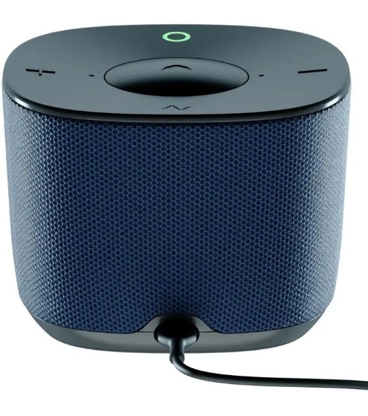 Умная колонка Sber Boom Home, 8Вт, с экраном, 1 динамик, часы, мультирум, TWS, Zigbee хаб, Wi-Fi, Bluetooth 5.0, Zigbee, Салют, морской