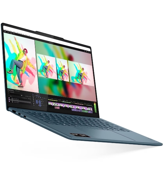 Ноутбук Lenovo Yoga Pro 7 14ASP10/14.5'/OLED/AMD Ryzen AI 9 365/32Gb/1Tb SSD/AMD Radeon Graphics/3K/NoOS/бирюзовый/1.54kg