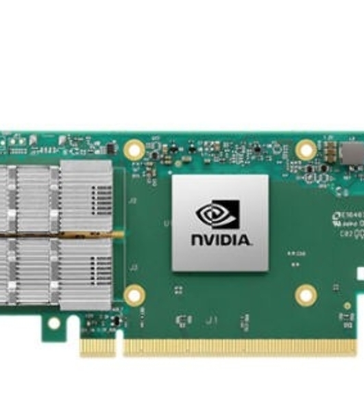 Сетевая карта Infiniband/ Nvidia ConnectX-6 DE InfiniBand adapter, HDR, single-port QSFP56, PCIe 4 .0 x16, No Crypto, Tall Bracket