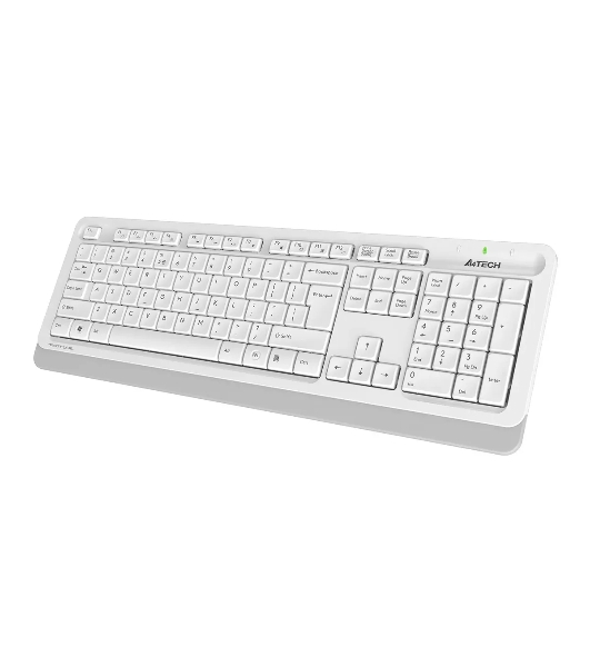 Комплект клавиатура+мышь A4Tech FStyler FG1010S беспроводной, USB, 2000 DPI, белый/серый