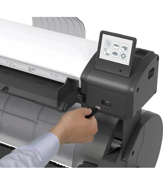 Плоттер струйный Canon imagePROGRAF TM-350 (6246C003), A0, цветное, 36', 1200x2400 dpi, Gigabit Ethernet, WiFi, USB