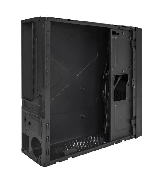 Компьютерный корпус Desktop ExeGate MI-301U (mATX/mini-ITX, 1U-F300S 4см, 1*USB+1*USB 3.0, аудио, черный)