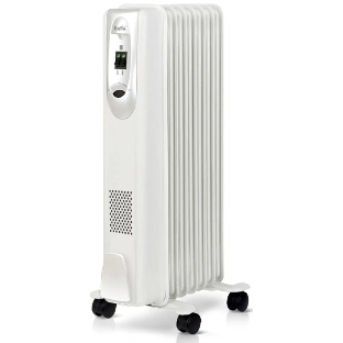 Обогреватель масляный Ballu Comfort BOH/CM-07WDN (7 секций) белый, 1500 Вт, 20 м2, термостат