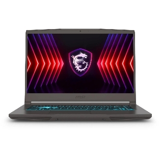 Ноутбук MSI Thin 15 B13VE-3023US Core i5 13420H 16Gb SSD 512Gb NVIDIA GeForce RTX 4050 6Gb 15.6' IPS FHD (1920x1080) Windows 11 Home Multi Language grey WiFi BT Cam