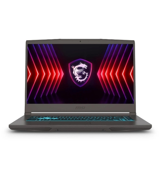 Ноутбук MSI Thin 15 B13VE-3023US Core i5 13420H 16Gb SSD 512Gb NVIDIA GeForce RTX 4050 6Gb 15.6' IPS FHD (1920x1080) Windows 11 Home Multi Language grey WiFi BT Cam