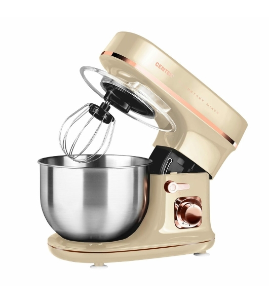 Миксер планетарный Centek CT-1139 бежевый