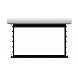 Экран с электроприводом Lumien Cinema Tensioned Control 184x286 см (раб.область 148х264 см 16:9) (119') Matte White черн. кайма по периметру, доп.черная область 30 см, триггер., RS232, IR, RF управл. в комплекте, цвет корпуса 'титаниум' LCTC-100111