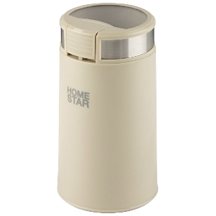 Кофемолка HomeStar HS-2035 бежевый, 200 Вт