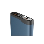Портативный аккумулятор OLMIO QL-10, 10000mAh, 22.5W, QuickCharge3.0/PowerDelivery, LCD, голубой, фото4