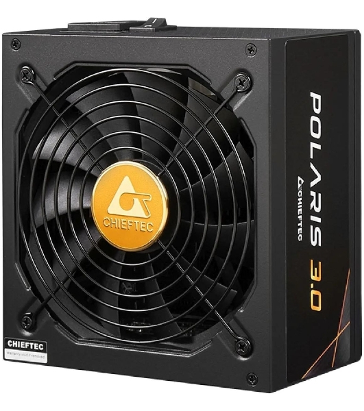 Блок питания Chieftec Polaris 3.0 PPS-1250FC-A3, 1250Вт, 80 PLUS Gold, 135мм, модульный, черный