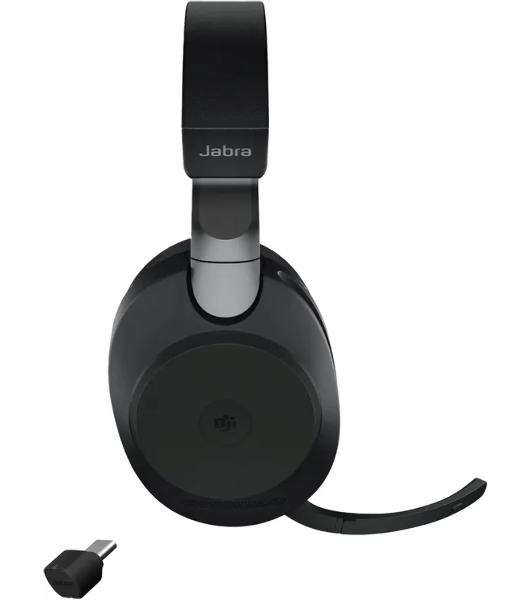 Гарнитура Jabra Evolve2 85 чёрный, беспроводная + проводная, Bluetooth, до 37 ч
