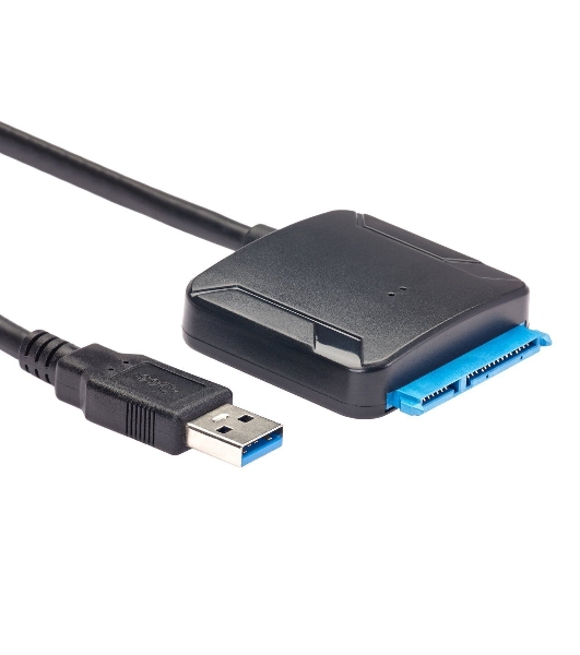Кабель-адаптер USB3.0 ---SATA III 2.5/3,5'+SSD, VCOM CU816