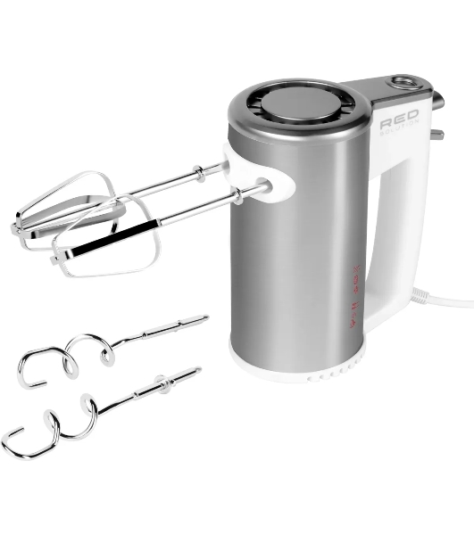 Миксер ручной Red Solution RHM-M2108 500Вт белый/серебристый