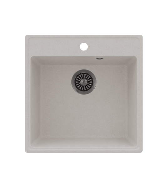 Кухонная мойка Maunfeld Perla 505 MFQS-505W кремовый