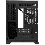 Компьютерный корпус HSPD F330, Panoramic Mini-tower, черный, TG, 0.5 SPCC, 3x120мм ARGB mATX, mITX 160/400/200мм 1x2.5', 2x3.5', 4xPCI 1xUSB-C 3.0, 2xUSB-A1.0 428x280x375мм, фото5
