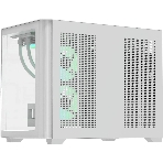 Компьютерный корпус AeroCool/Formula Crystal U2M Floe белый без БП mATX 1xUSB 3.0 audio bott PSU, фото4