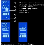 Источник бесперебойного питания ExeGate Power Smart ULB-850.LCD.AVR.EURO.RJ 850VA/480W, LCD, AVR, 2 евророзетки, черный, фото2