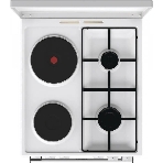 Плита комбинированная Gorenje GK5A12WG белый, конфорок 2 газовых и 2 электрических, духовка 68 л, 50 см x 85 см x 59.4 см, фото10