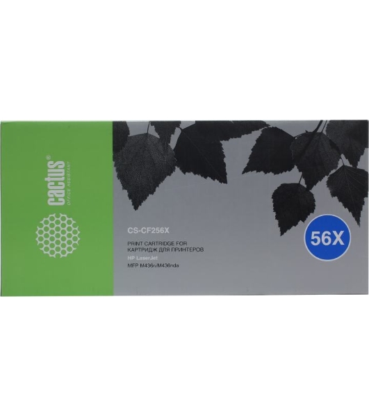 Картридж лазерный Cactus CS-CF256X черный (13700 стр.) для HP LJ MFP M436n/M436nda