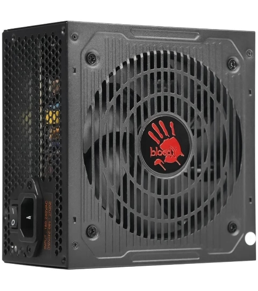 Блок питания Bloody BD-PS700W, 700Вт, 80 PLUS WHITE, 120мм, черный
