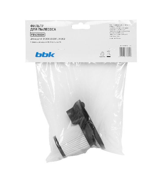 Фильтр BBK FBV2900H белый