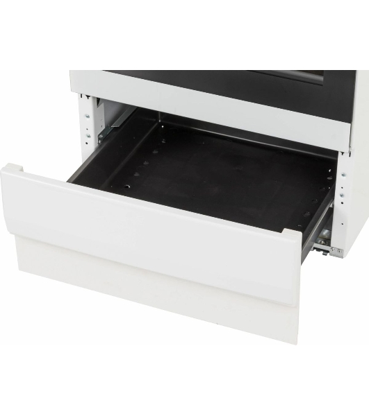 Плита электрическая Hansa FCCW54000 белый, конфорок 4 шт, духовка 68 л, 50 см x 85 см x 60 см