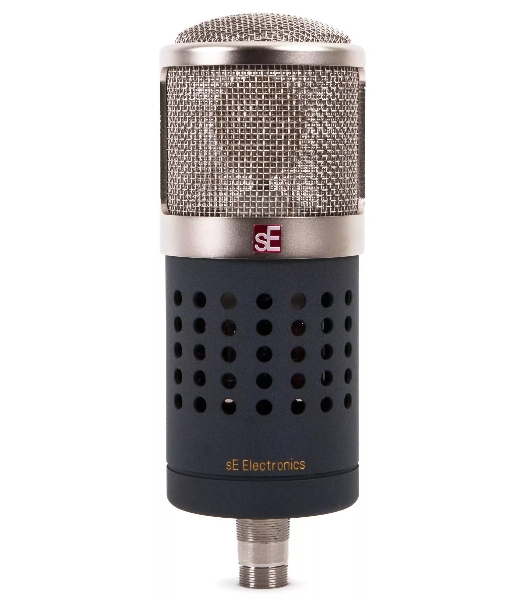 Микрофон конденсаторный sE Electronics [GEMINI II] двухламповый, 20 Гц - 20 кГц, кардиоида, в комплекте: держатель 'паук', блок питания со шнуром, микрофонный кабель, металлический и деревянный кейсы.