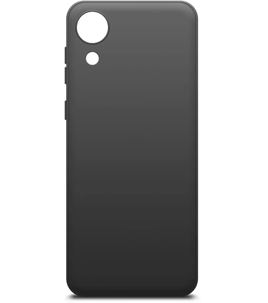 Чехол (клип-кейс) BoraSCO Microfiber Case для Samsung Galaxy A03 Core черный