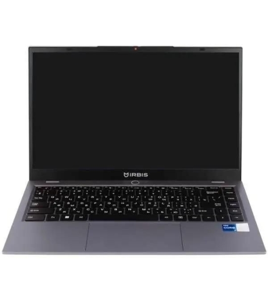 Ноутбук Irbis 14NBP3004 14' FHD (1920x1080) IPS 300cd,Core i7-1255U,16Gb DDR4-3200(1),512Gb SSD,Wi-Fi 6+BT 5,5300mAh,Metal case,Kbd Backlit,Type-C PD charger,FPS,TPM 2.0,1.55kg,Grey,3y warranty,Win 11Pro